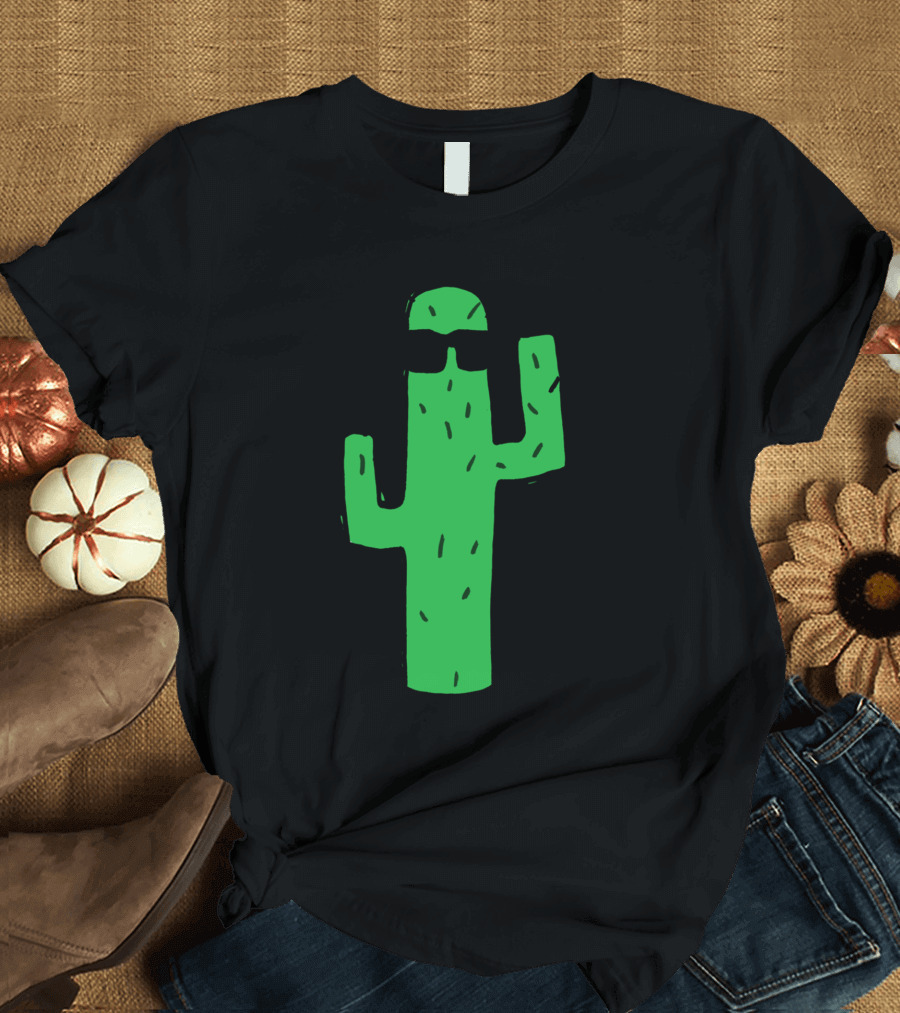 Sunshine Kaktus Cool Sunglasses Cactus T-Shirt