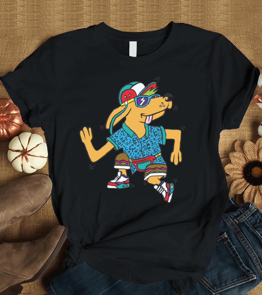 Hip$ter Pup Groovy Dance T-Shirt