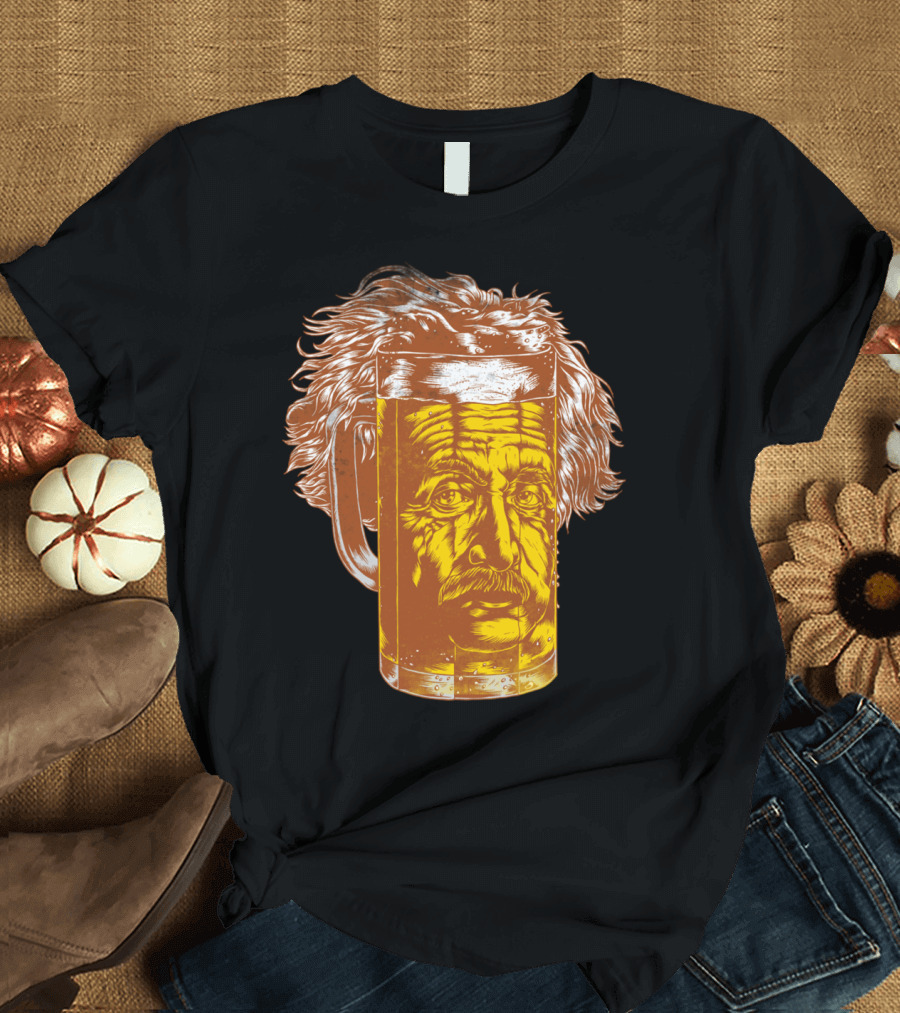 Ein Stein Beer Mug Einstein Fusion T-Shirt