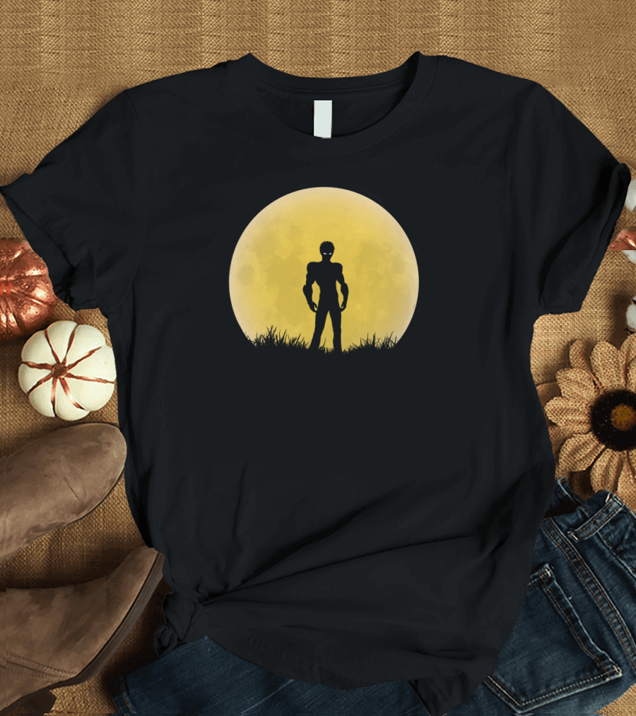 Super Human Robot Moon T-Shirt