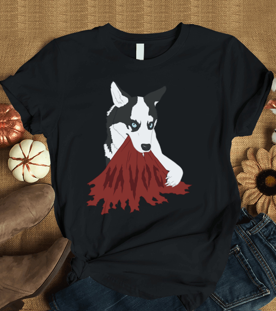 Havoc Dog Ripping Cloth with Intensity T-Shirt