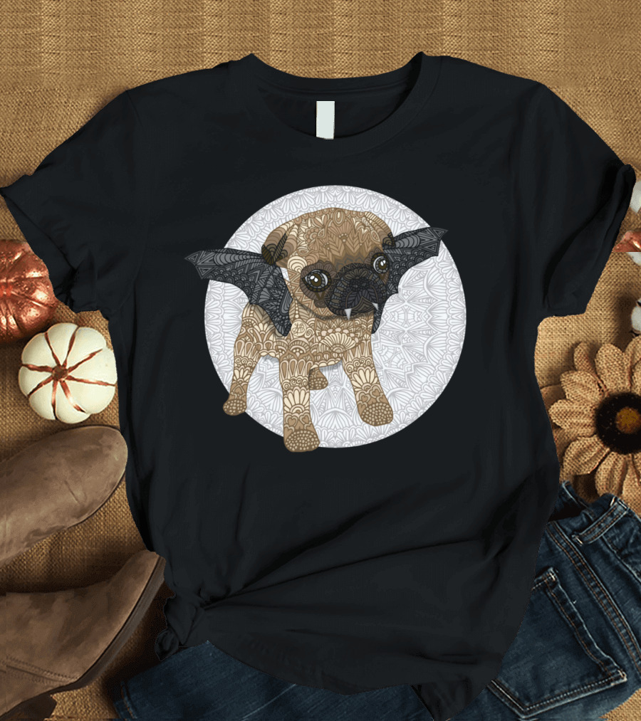 Vampuger Puppy Mya Vampire Bat-Winged T-Shirt