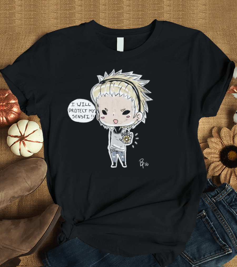 I Will Protect My Sensei Loyal Student T-Shirt