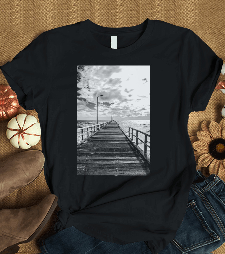 By The Bay By Me Pier Walkway T-Shirt