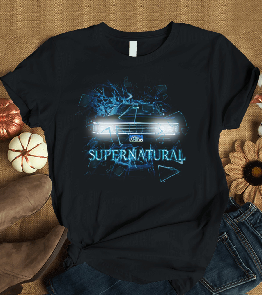 Supernatural Shatter Universe Impala KAZ 2Y5 T-Shirt