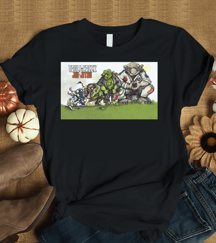 Troll Creek Jiu Jitsu Food Chain T-Shirt