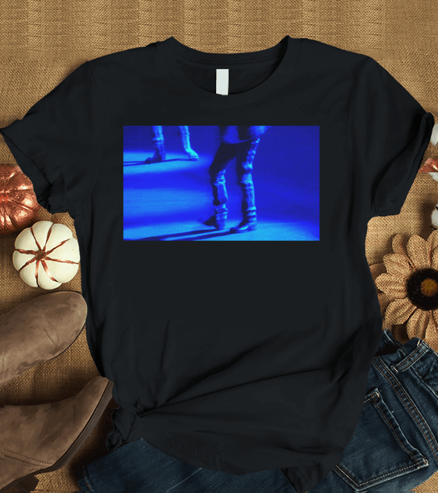 Blue Tap Dance Fine Movement Performance Scene T-Shirt