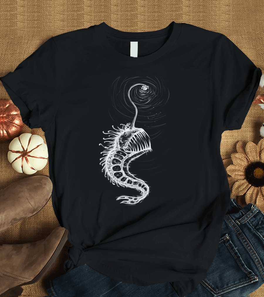 Angler Fish Deep Sea Glow Phosphorescent Creature T-Shirt