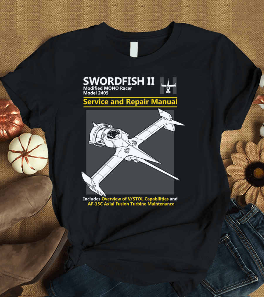 Swordfish II Modified MONO Racer Model 2405 Service and Repair Manual Includes Overview of V/STOL Capabilities and AF-15C Axial Fusion Turbine Mainten