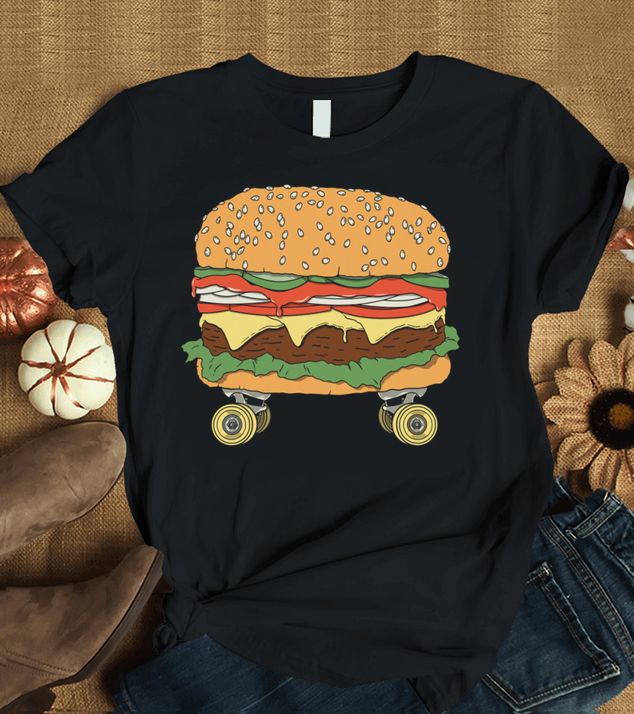 Burger Skateboardoupe T-Shirt