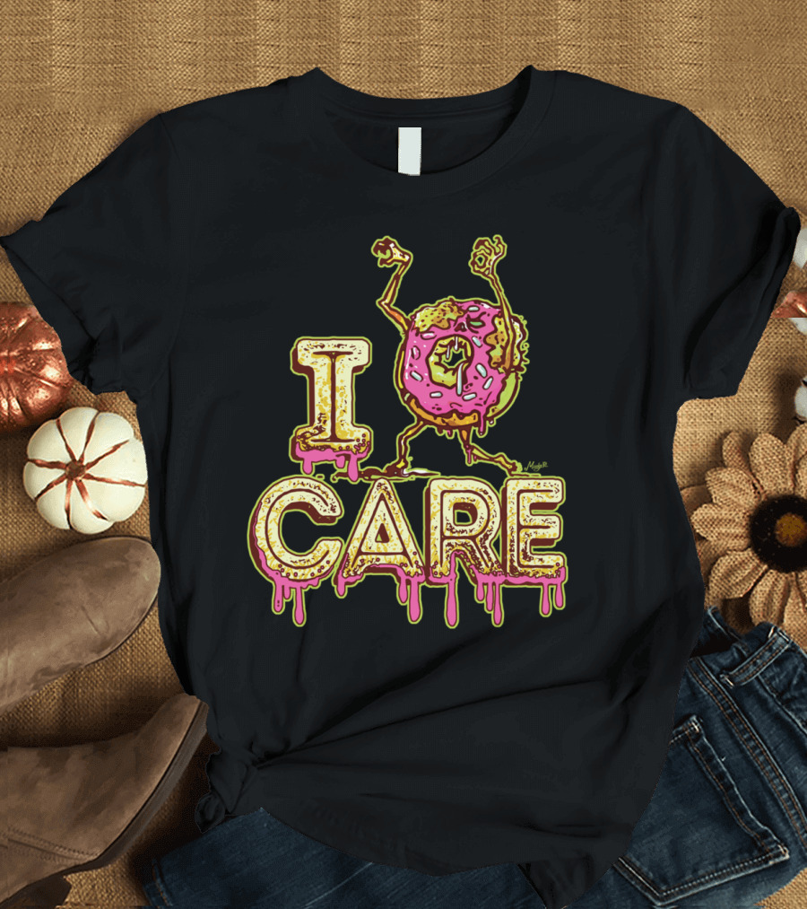I Donut Care Zombie Doughnut Monster I Care T-Shirt