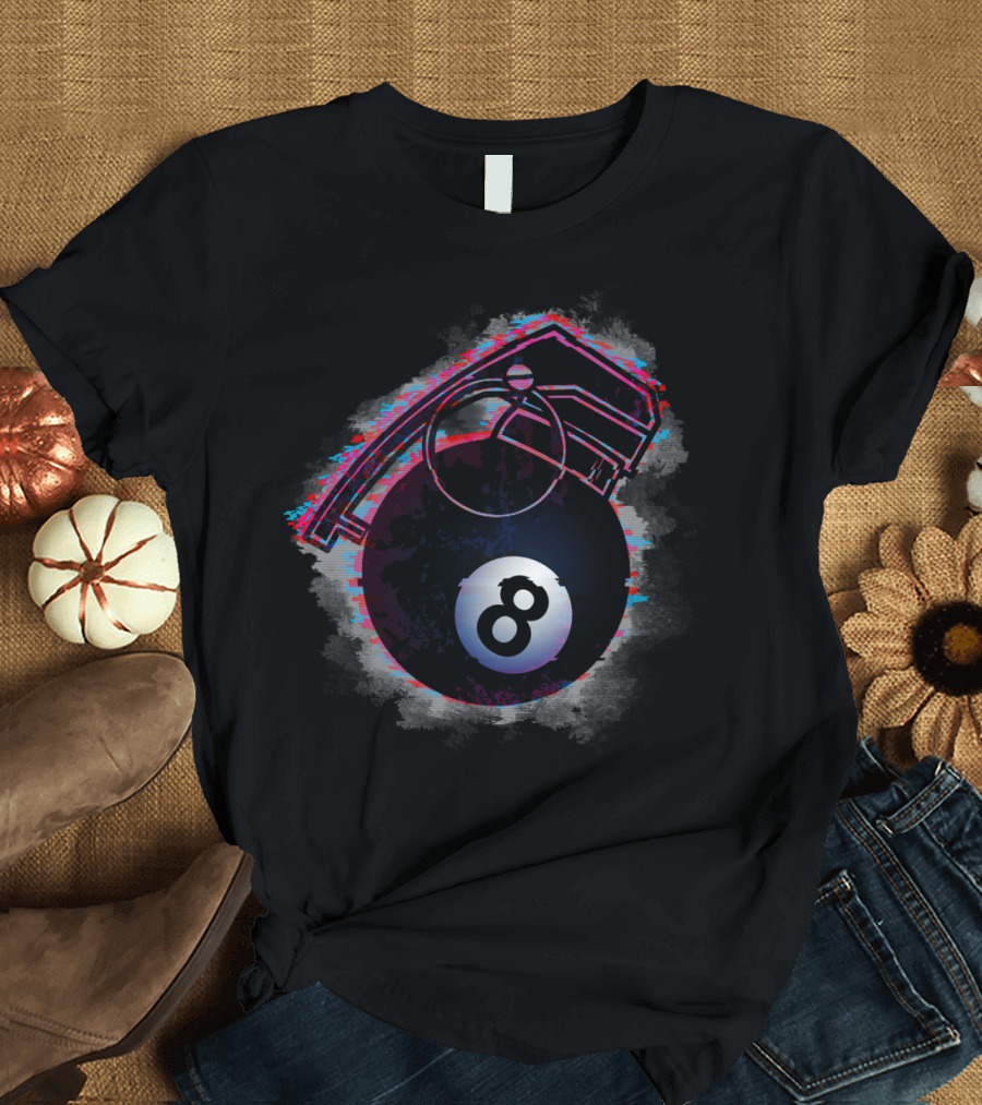 Frag Out Glitch Grenade 8 Ball Fusion T-Shirt