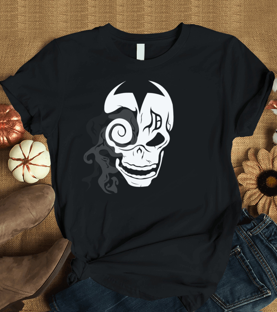 Mana Curse Spiral Skull T-Shirt