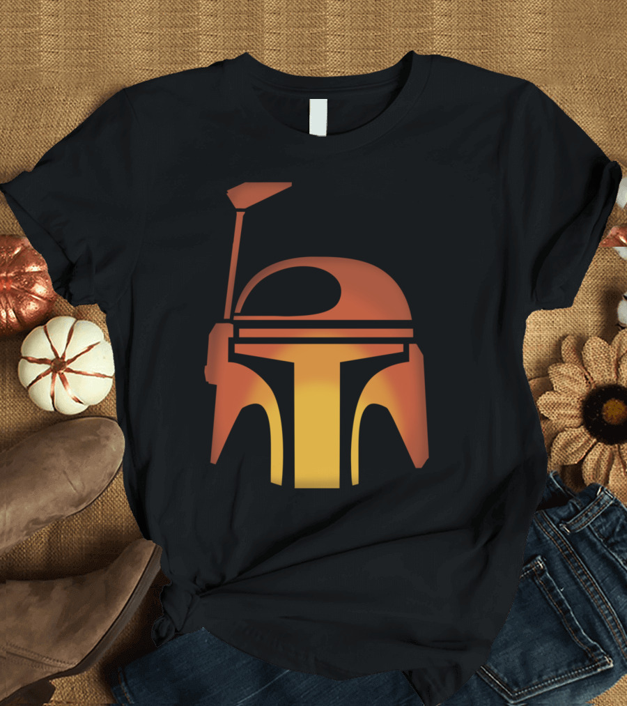 Boba Fett Helmet Pumpkin Carving T-Shirt