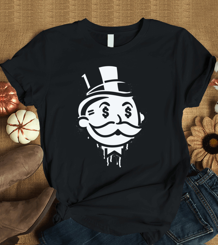 Another Day Another Dollar Monopoly Moneyface T-Shirt