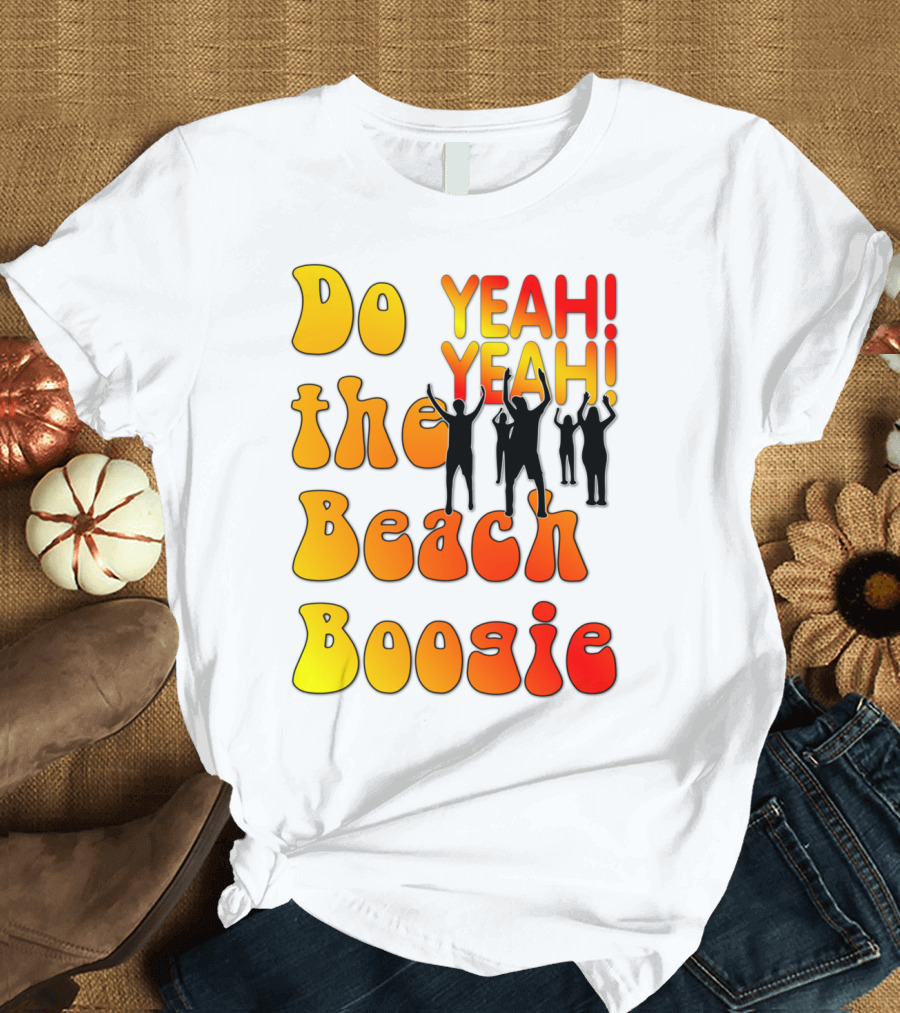 Do The Beach Boogie YEAH YEAH Dancing Silhouettes T-Shirt