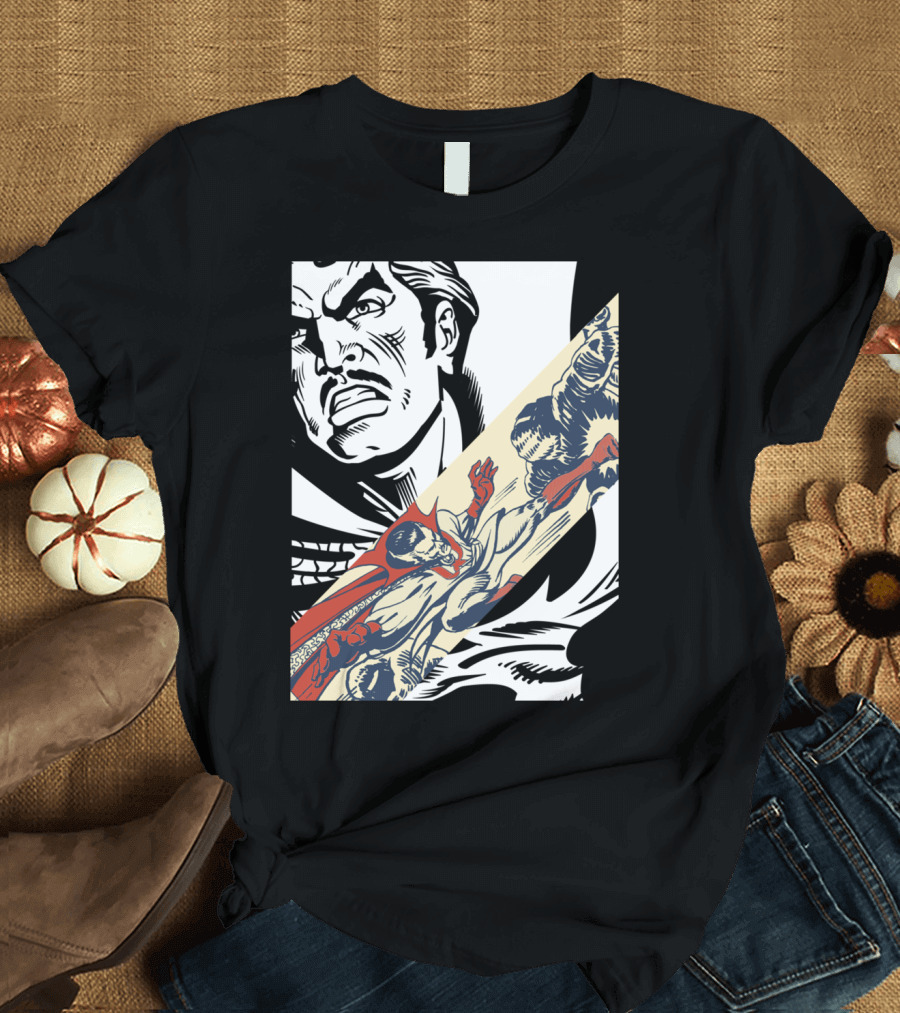 Doctor Strange Action Vintage Comic T-Shirt
