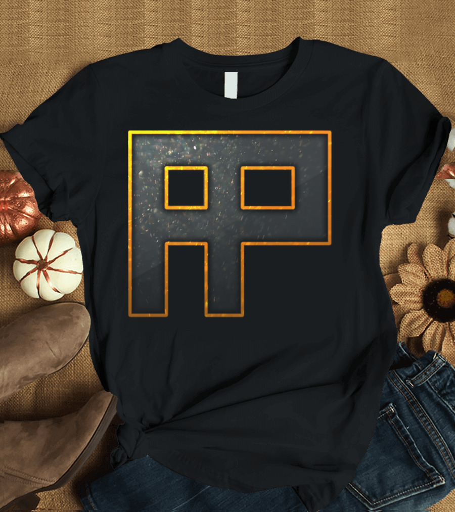 AP Logo Mug Pixelated Block-Like T-Shirt