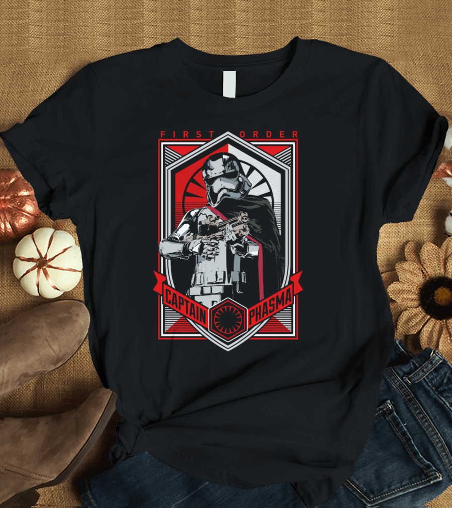 First Order Captain Phasma Commander Emblem T-Shirt