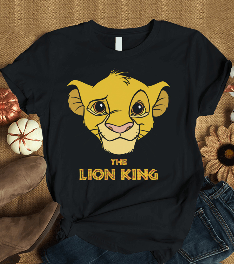 The Lion King Young Simba Face T-Shirt