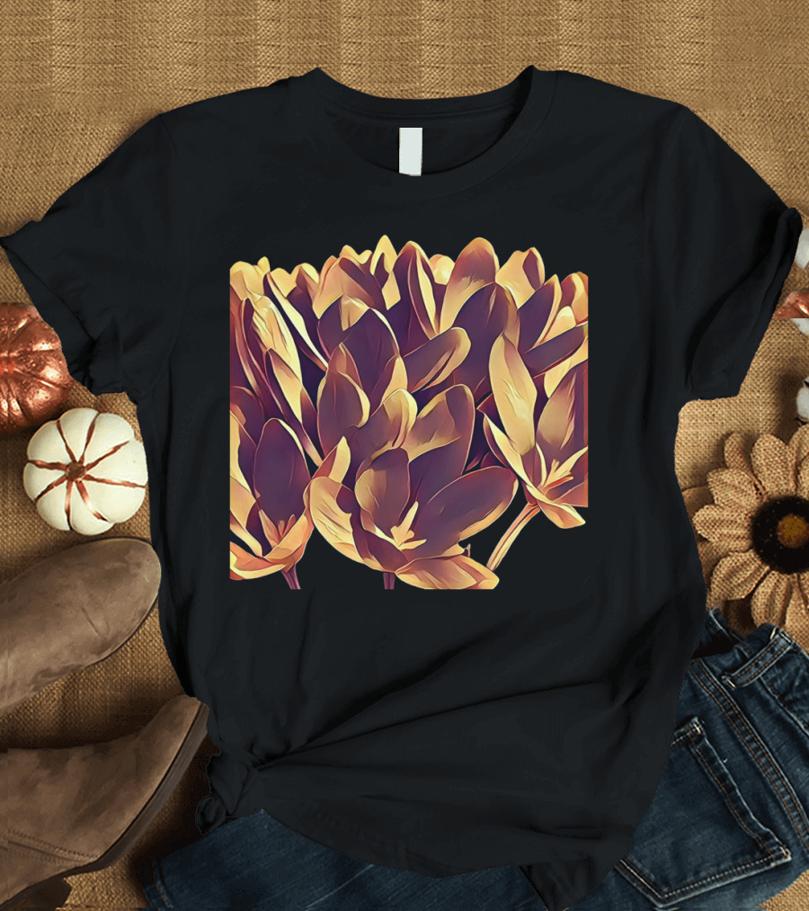Garden Leafs Botanical Arrangement T-Shirt