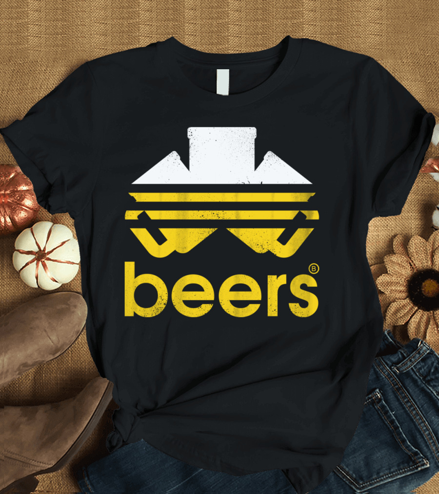 Beers Yellow White Starfleet Communicator T-Shirt