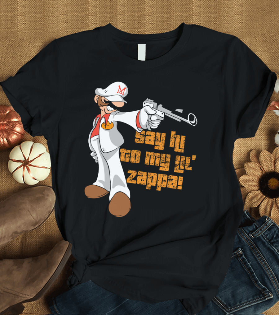 Mario Montana Say Hi to My Lil' Zappa T-Shirt