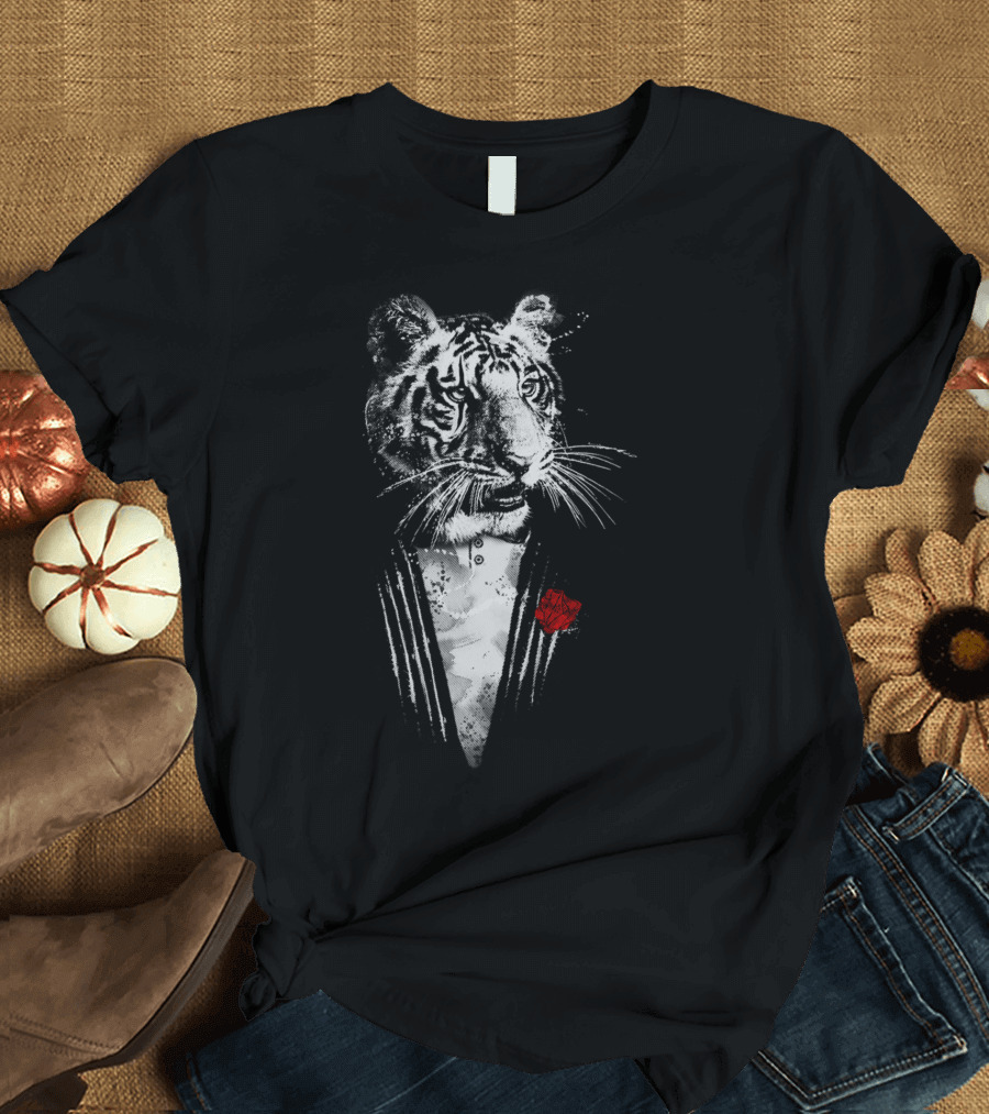 The Boss Jun Salazar Tiger Tuxedo T-Shirt