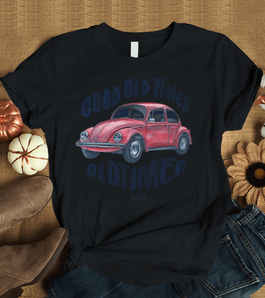 Good Old Times Oldtimer Beetle T-Shirt