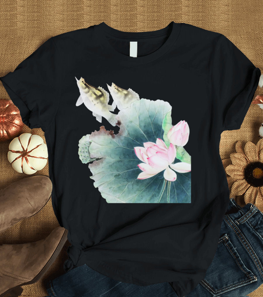Loving Fishes Lotus Blossom Harmony T-Shirt