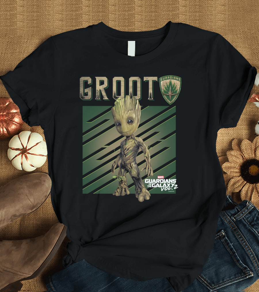 Groot Guardians Marvel Guardians of the Galaxy Vol. 2 T-Shirt