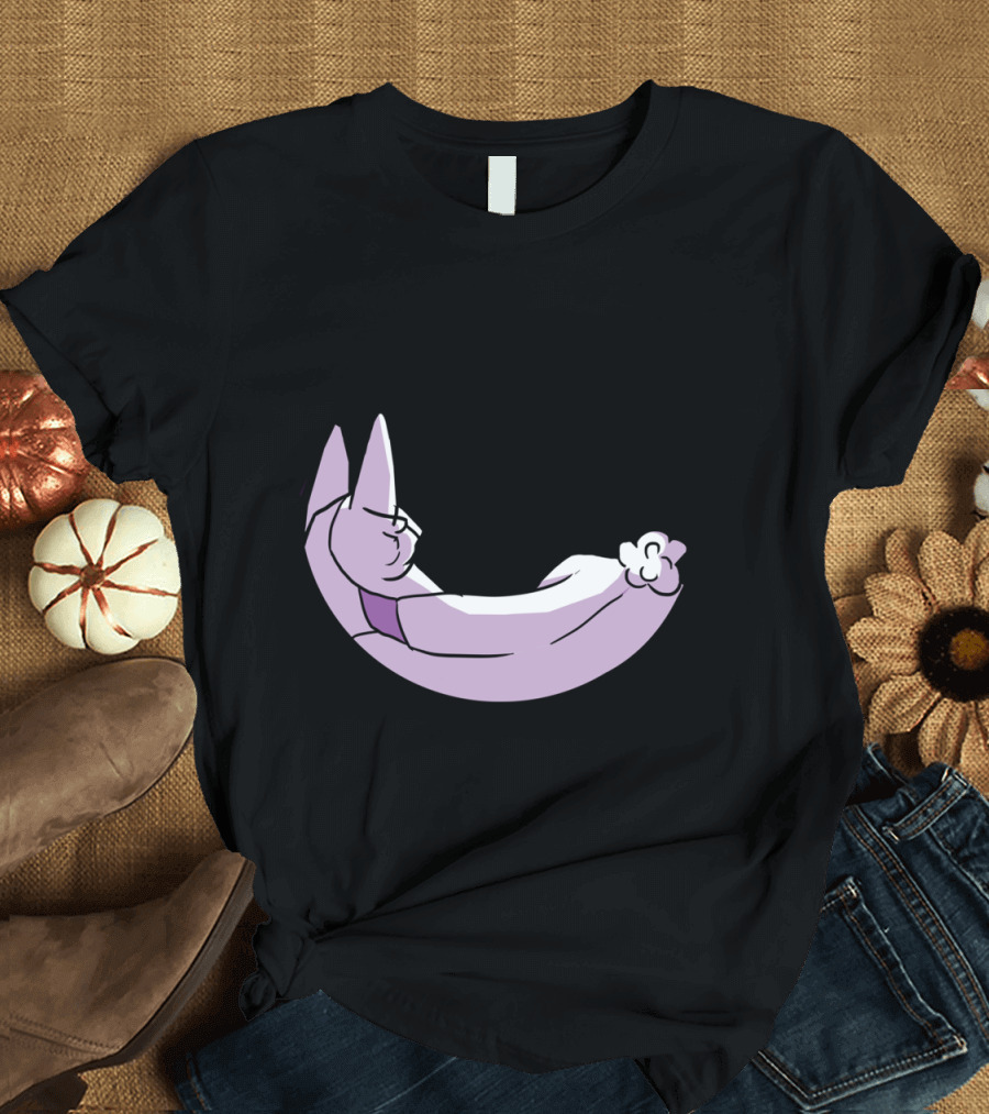 Sleepy Bunny Resting with Zzz's in Circle T-Shirt