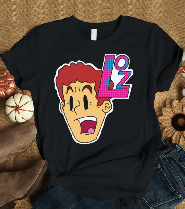 T-Shirt: LOZ Retro Cartoon Style Red Hair Character Face T-Shirt LOZ Retro Cartoon Style Red Hair Character Face T-Shirt