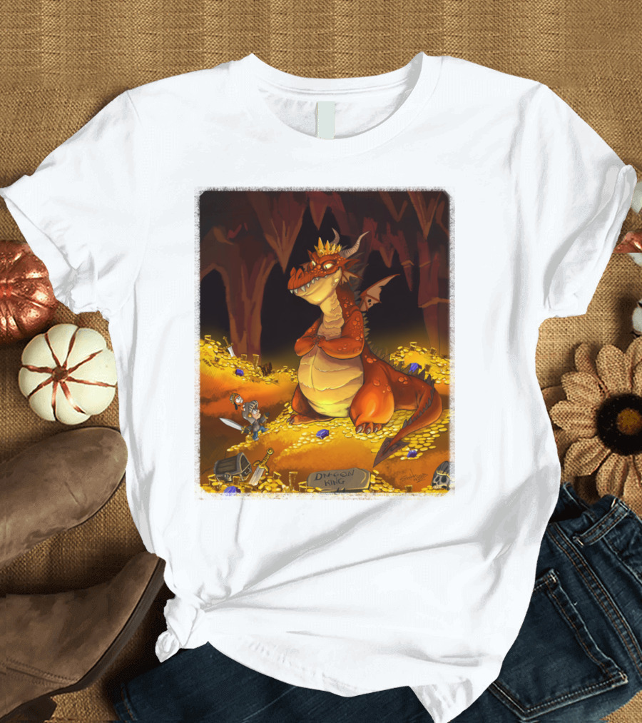 Dragon King Treasure Hoard Caves T-Shirt