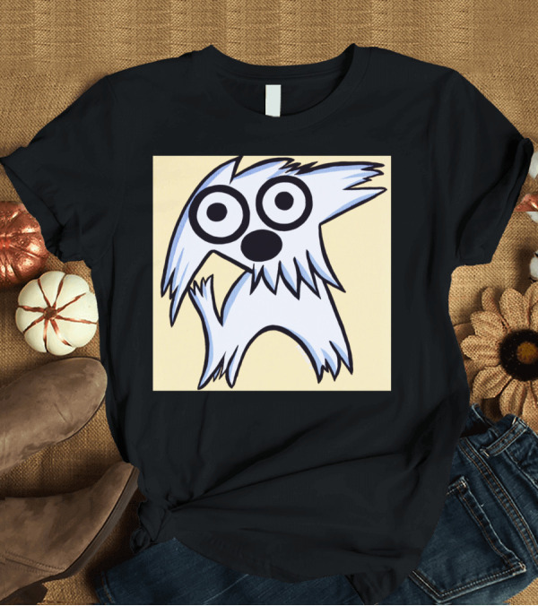 T-Shirt: Lucky Dog And Such Cartoon Character with Big Eyes T-Shirt Lucky Dog And Such Cartoon Character with Big Eyes T-Shirt