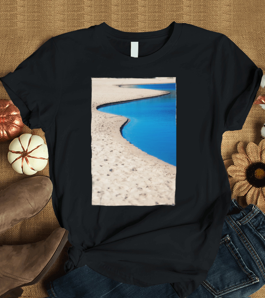 Bend Curved Beach Waterline T-Shirt