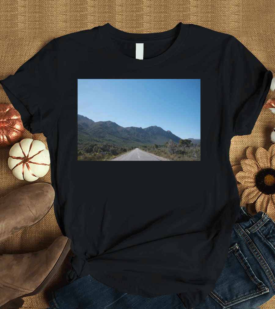 Road to the Mountains Scenic Landscape Adventure T-Shirt
