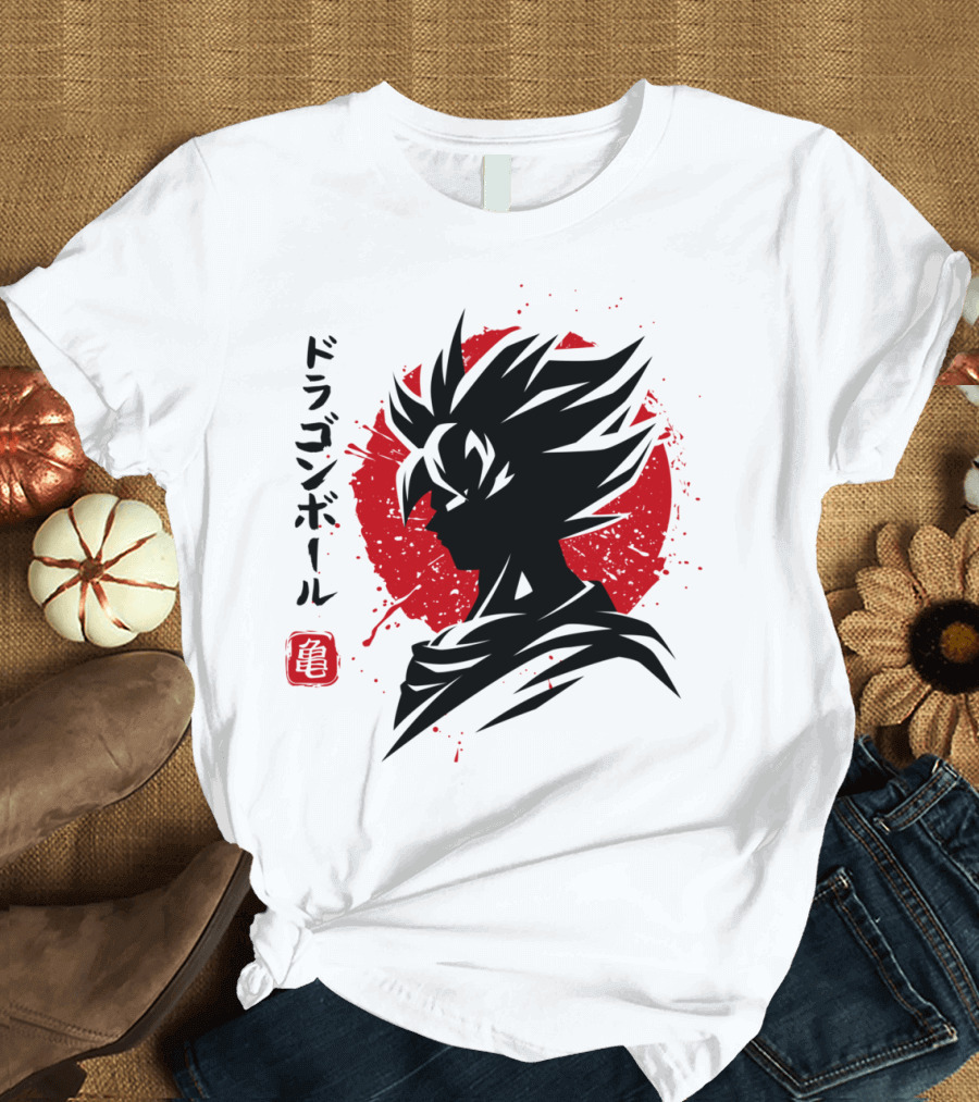 Dragon Ball Legendary Profile Japanese Kanji۞ T-Shirt