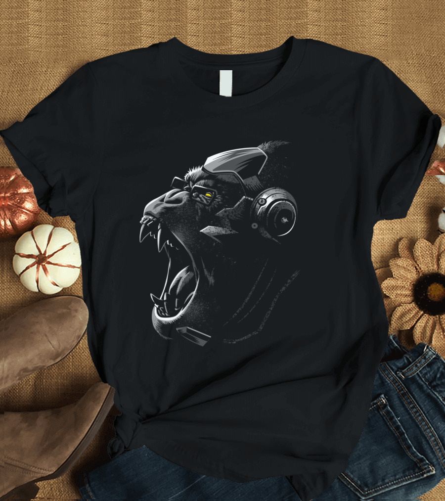 Machine Gorilla Cybernetic Roar T-Shirt
