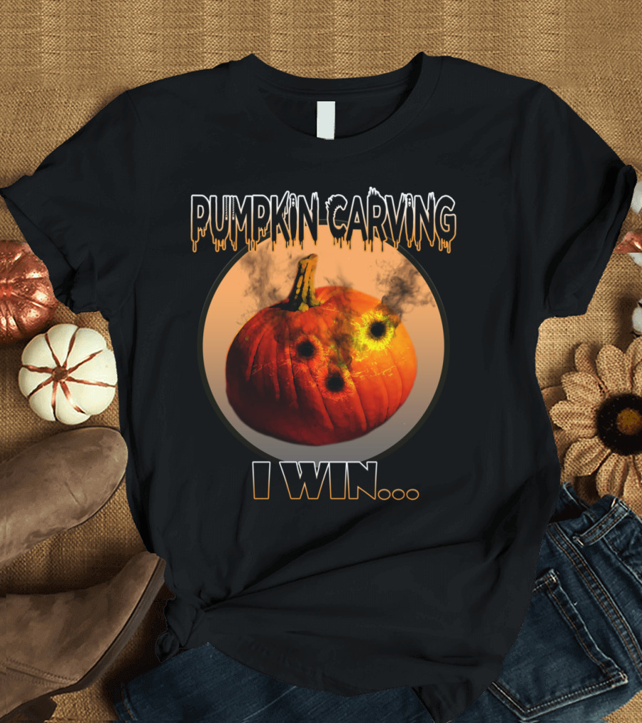 PUMPKIN CARVING I WIN T-Shirt