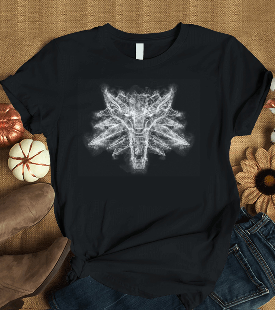 Smoky Wolf Head Sigil T-Shirt