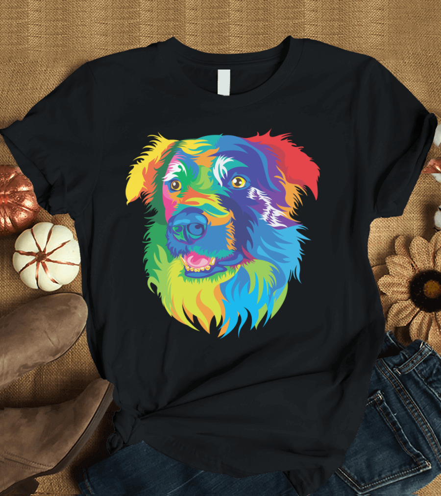 The Dog Colorful Pop T-Shirt