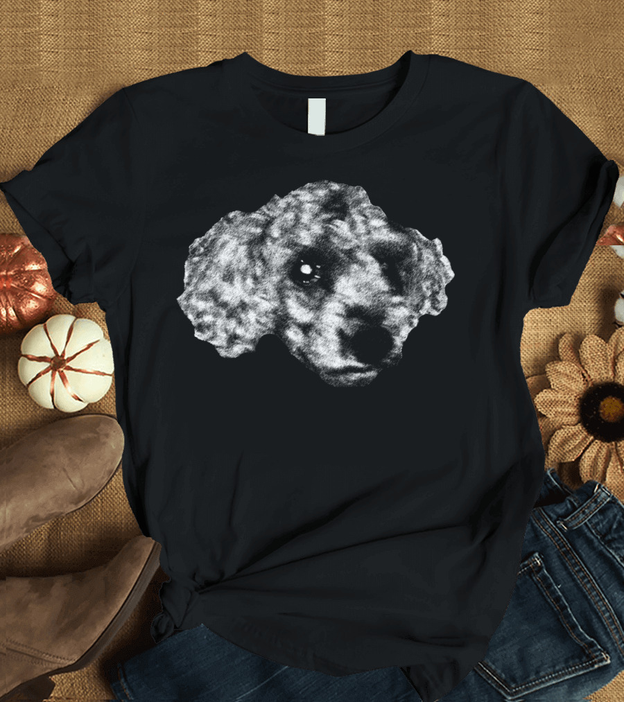 The Dog White Sketch Head T-Shirt