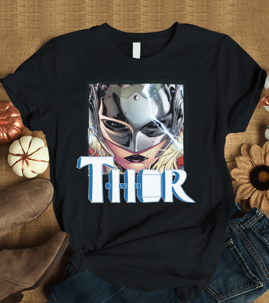 Jane Foster Thor Stare Comic Cover T-Shirt