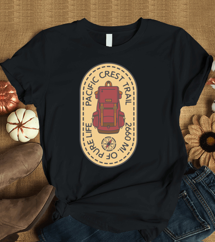 Pacific Crest Trail Pure Life of 2660 Mi T-Shirt