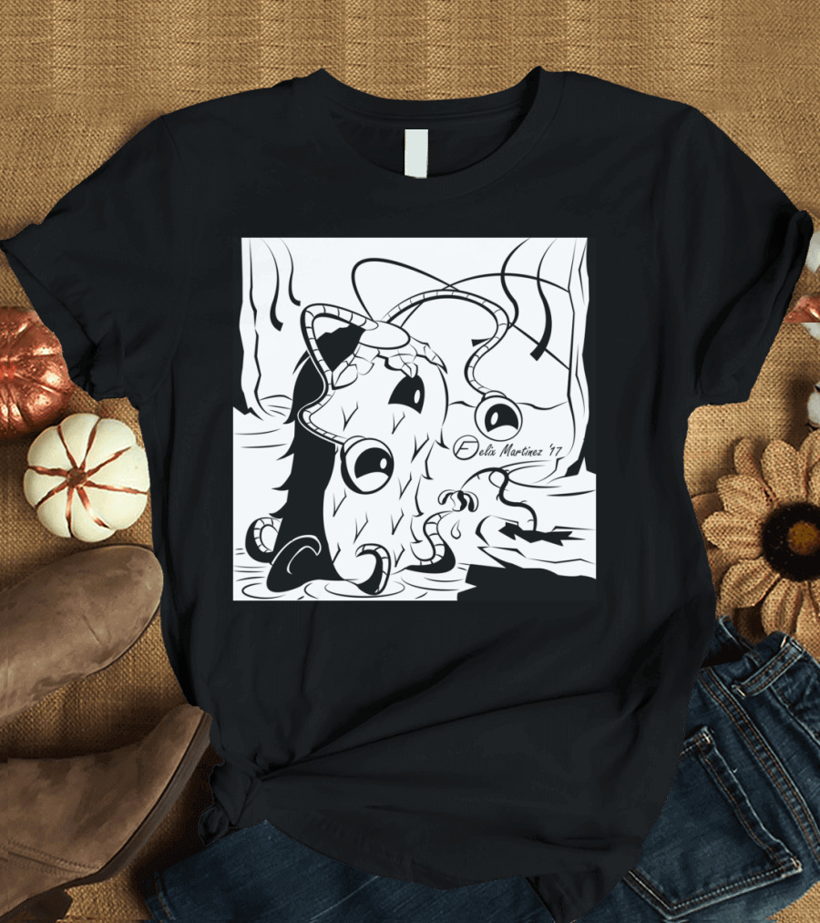 Happy Plant Monster Stick Delius Martinez 17 T-Shirt