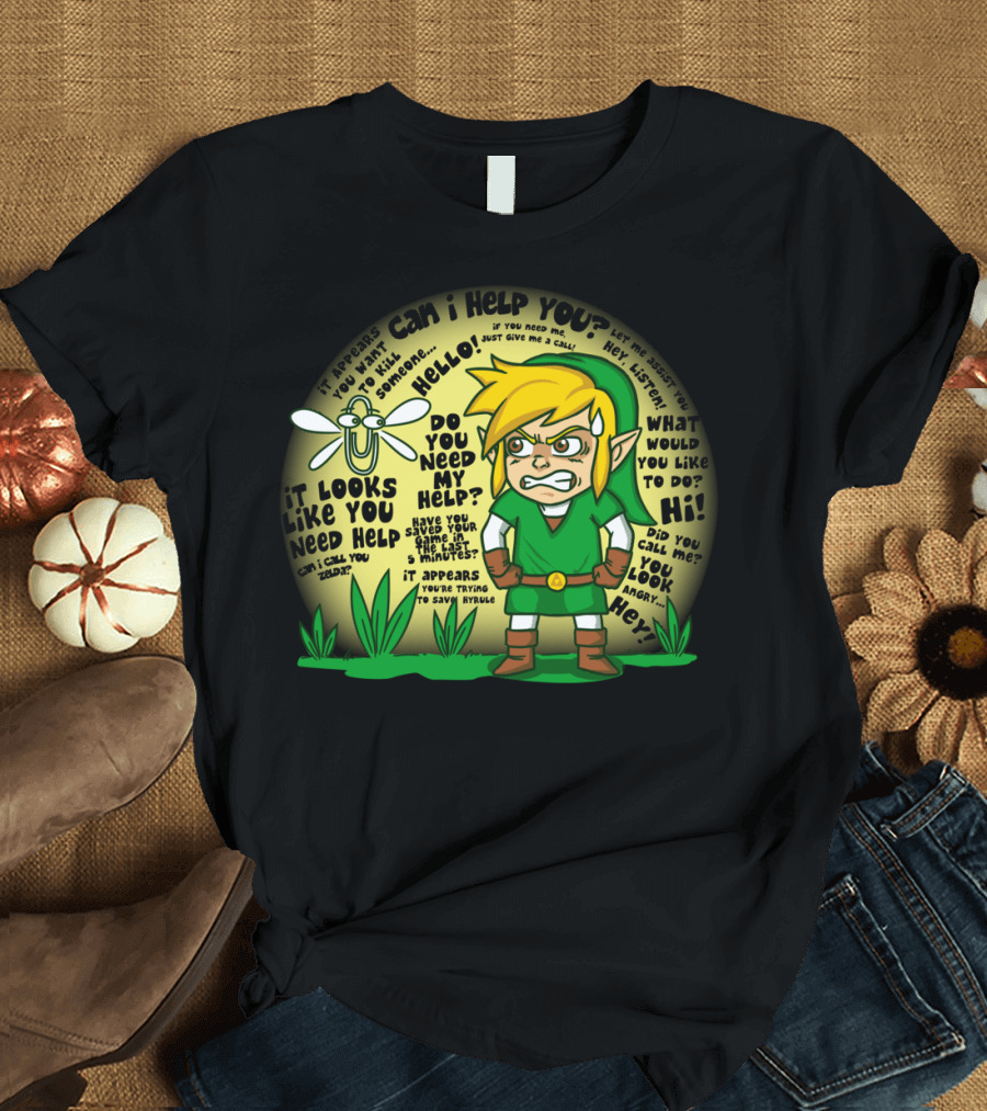 Navi 2.0 Hello Do You Need My Help It Looks Like You Need Help It Appears You’re Trying Hey Listen T-Shirt