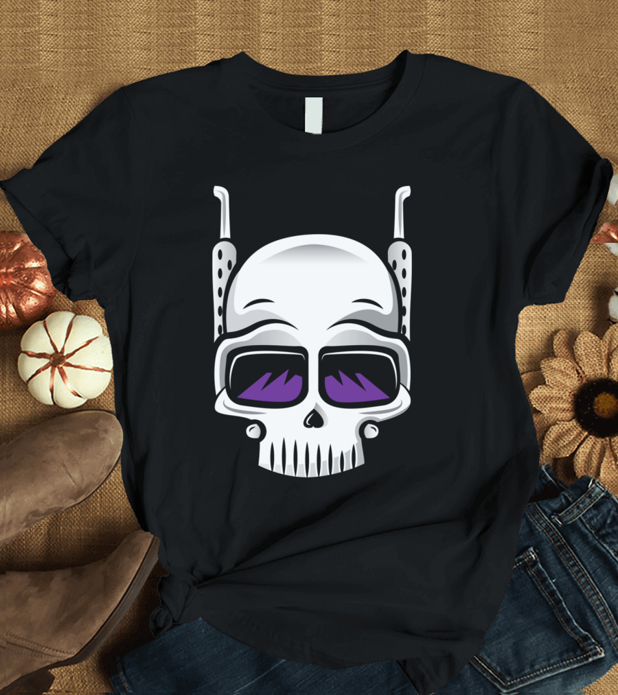Skull Phone Case Cyber Monster T-Shirt