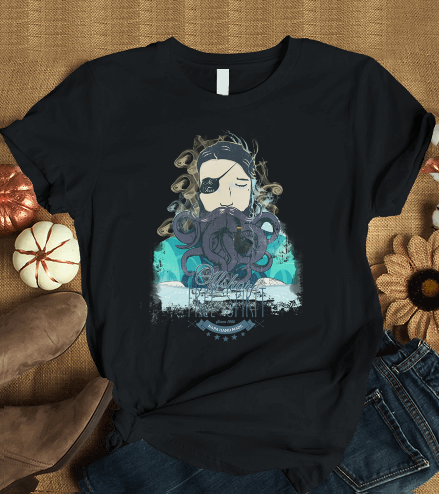 Offshore Free Spirit Since 1980 Napa Handmade T-Shirt
