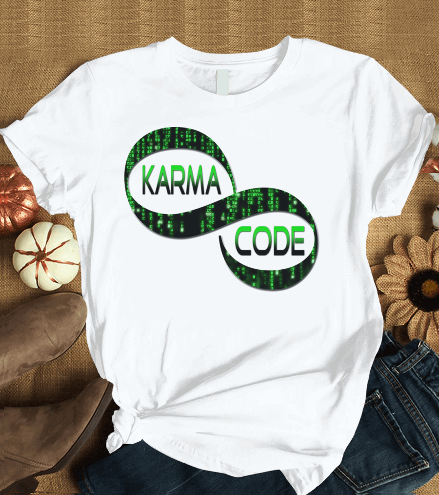 Karma Code Infinity Matrix T-Shirt